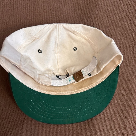 Vintage 1997 Mercedes Benz Motorsport Strapback Men’s Hat Green White Cap Hat 97 - Picture 4 of 5